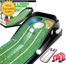 Professional Hazard Golf Putting Green Come