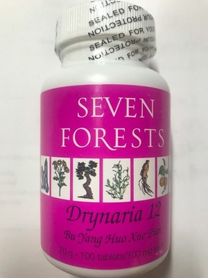 Seven Forests - Drynaria 12 / Bu Yang Huo Xue Pian, 100 Tablets