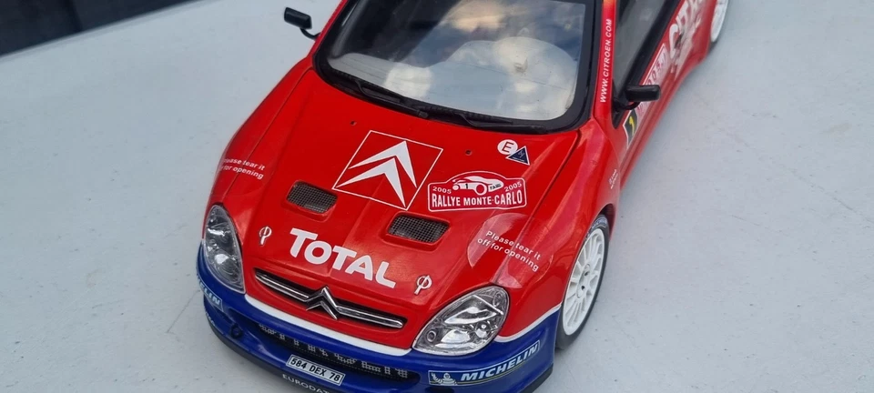 Sun Star Citroen Xsara WRC S.Loeb/D.Elena Ganador Montecarlo 2005 Rally 1:18 Foto 4 de 4