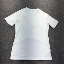 Tommie Copper Shoulder Support Shirt Mens Large White Compression Base Layer