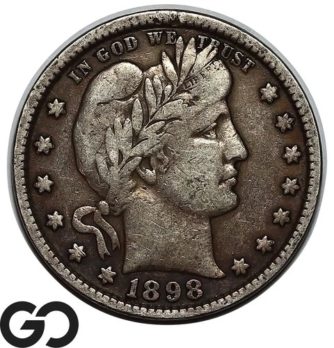1898 Barber Quarter