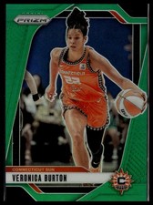 2024 Panini Prizm WNBA #35 Veronica Burton Green Prizms