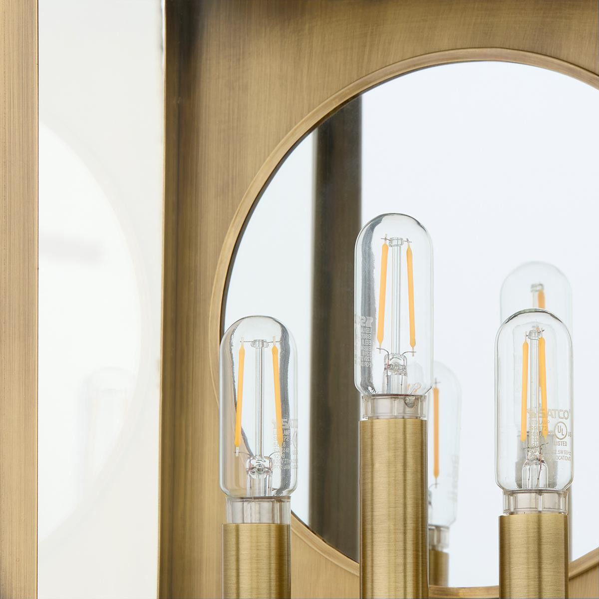 Cyan Design 11998 Concord 3 Light 25 inch Heritage Brass Outdoor Wall Sconce