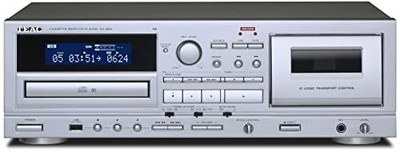 TEAC AD-850-SE Cassette Deck CD player USB Recording & Playing Dubbing Silver