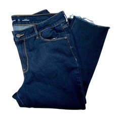 EUC OLD NAVY Mid-Rise Pop Icon Skinny Women's Dark Wash jeans - 14 short
