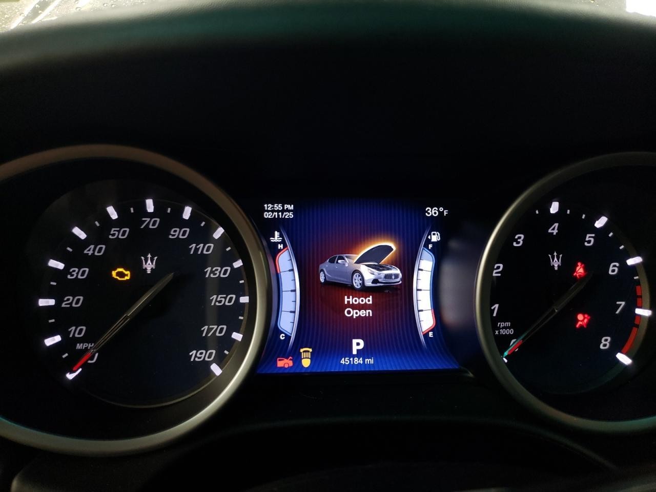 2015 MASERATI GHIBLI S Q4 REAR RIGHT CALIPER