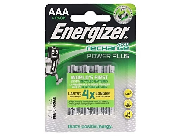 ACCU-R3/700-EG-B4 7638900417005 Batt: Ni-Mh AAA,R3 1,2V 700Mah Blister 4Stk. Ene-image