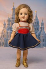 1952 Madame Alexander Sonja Henie Composite Skater Doll Ice Revue Souvenir 15