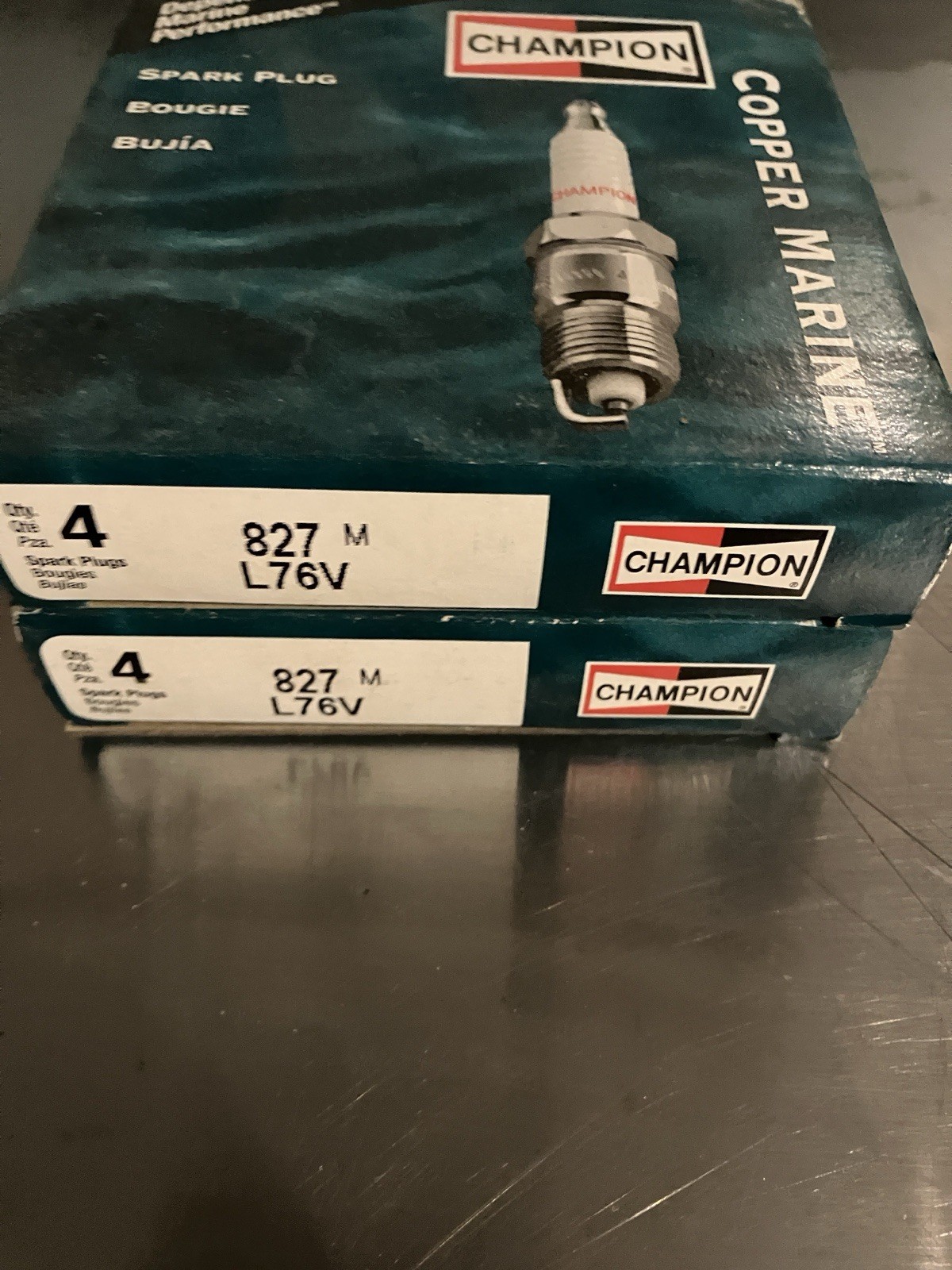 Champion Spark Plug Set Of 8 827m Marine Plug Free Shipping
