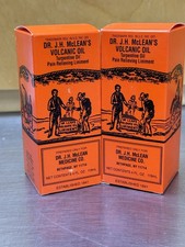 DR. J.H. McLEAN'S Volcanic Oil Pain Relieving Made in USA, 4 fl oz (2 pack)