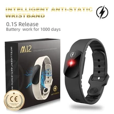 Adjustable Waterproof M12-se Anti-static Silicone Bracelet Men Women Fashion