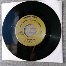 45rpm, Everly Brothers-  Cathy's Clown/ So Sad, M-, Pop, 1957