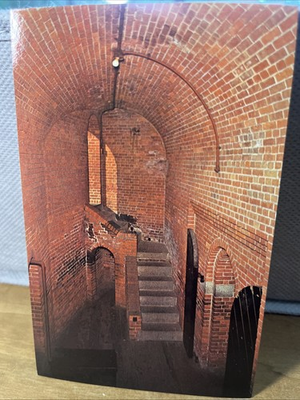 #ad #ad Postcard Underground Protective Storage Place For Gunpowder Fort McHenry MD $4.00