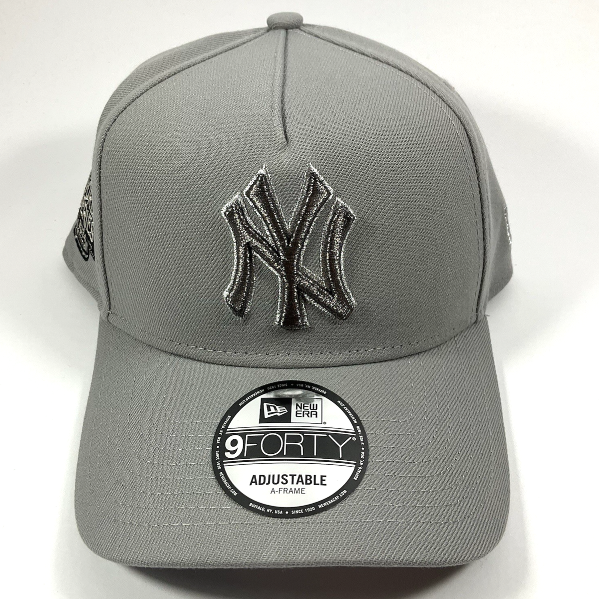 New Era New York Yankees Gunmetal Gray Exclusive 9FORTY A-Frame