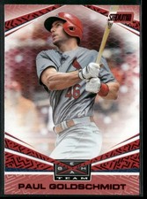 2019 Stadium Club #BT-14 Paul Goldschmidt Beam Team Red