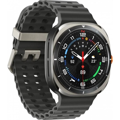 SAMSUNG SM-L705F Montre 7 Ultra LTE AI GPS Fitness Tracker, Titane Argent/Noir - Photo 3 sur 5