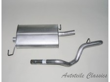 IMASAF Auspuff Set NEU für Mercedes M-Klasse W163 ML 270CDI 99-05 Mittelt.+Endro