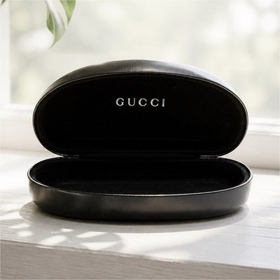 Vintage Gucci Hard Clamshell Sunglasses Case. *Case Only*