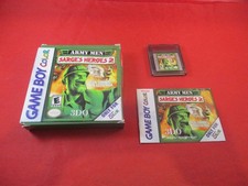 Army Men Sarge's Heroes 2 (Nintendo Game Boy Color) COMPLETE w/ Box manual #E image