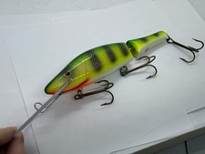 10” Legend Lures Jointed Perch Bait Florescent Perch Crankbait Fishing Lure