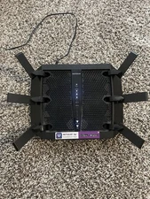 Internet WiFi Router NET-GEAR  R8000-100UKS Nighthawk X6 Tri-band-WITH CORD