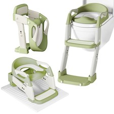 3 in 1 Potty Training Seat for Toddlers Adjustable Toilet Trainer with Anti-S...