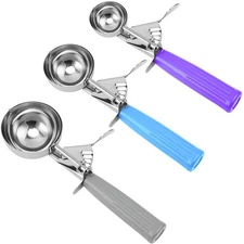 Cookie Scoop Set Ice Cream Portion Control Dough Cupcake Muffin 3 PCS