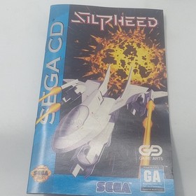 Sega CD Silpheed Complete CIB With Manual In Case Untested 