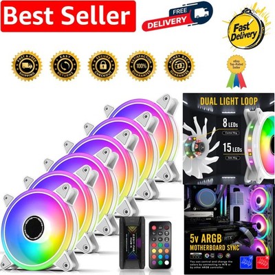 Erstaunliche 120mm RGB Lüfter mit Fan Hub X & Fernbedienung - Ultimative Kühllösung