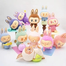 The Monsters Lazy Yoga Series Confirmed Blind Box Figure Trend Toys Cute Gift