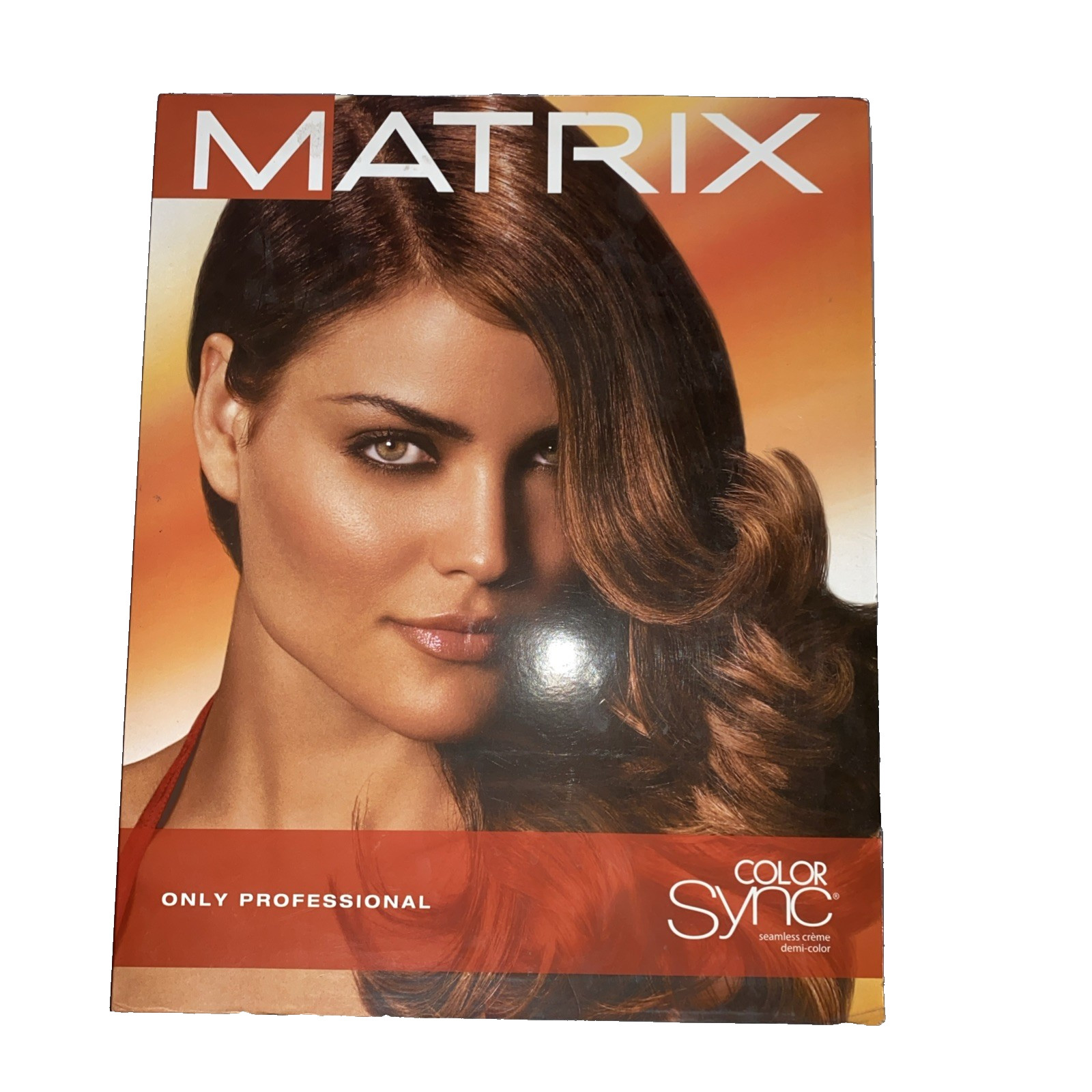 Sync Seamless Creme Demi Color Removeable Swatch Chart Large