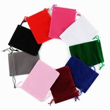 50pcs 5x7 Velvet Bag Drawstrings Pouches Jewelry Gift Display Packing Bags