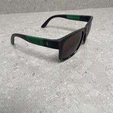 Polo Ralph Lauren PH 4162 54/17 Plastic Sunglasses, Brown, Green, New