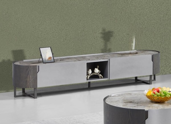 Lowboard Rtv Schrank Wohn Zimmer Regal Luxus Designer Kommode Anrichte-image
