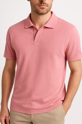Saint Barth Men's Rose Short-sleeve polo Size S-L