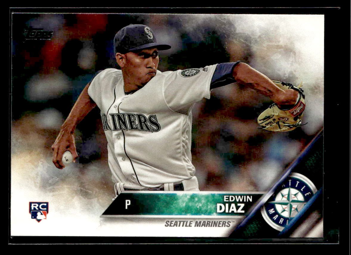 2016 Topps Update - #US214 Edwin Diaz RC - Seattle Mariners