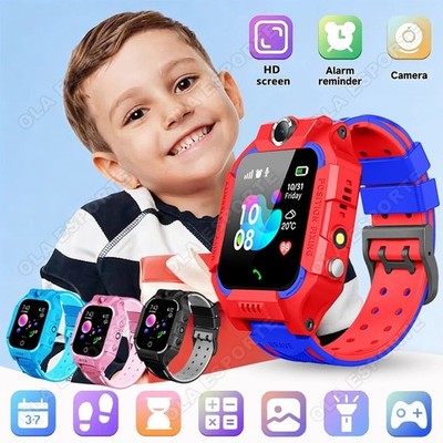 Kids Smart Watch GPS SOS Call Camera Waterproof Child Tracker SIM Android iOS