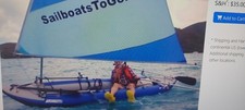 SailboatsToGo Sail Kit For U-shaped Front KAYAK