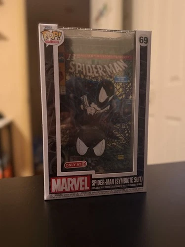 Funko Pop! Comic Cover: Marvel - Spider-Man (Symbiote Suit) - Target #69