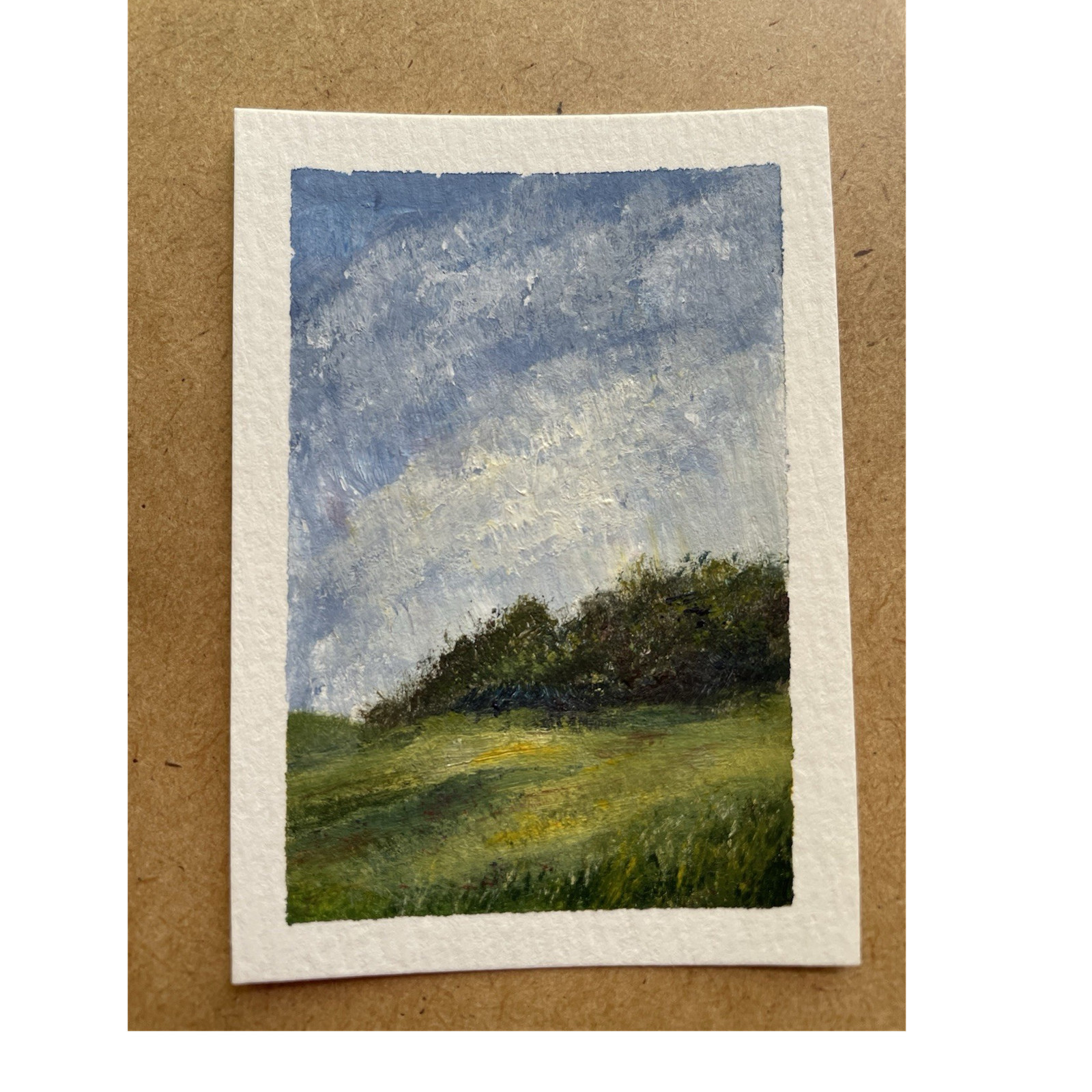 ACEO “The Upper Pasture