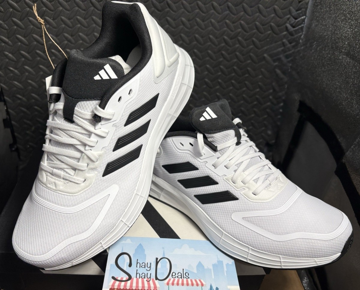 Adidas Duramo 10 Men\'s Running Shoes, Men\'s US Size 9, New in Box, White HQ4130 Adidas DURAMO 10 running MENs Size 10 NEW W Box/tag FREESHIP  main image 2