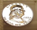 1953 Gem   Proof  Franklin  EYE CANDY " Blazing  Luster "  #524 ~  11