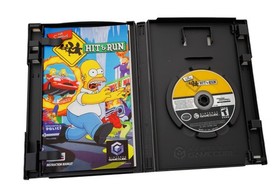 The Simpsons Hit & Run Nintendo GameCube Complete  CIB Clean Disc EXCELLENT