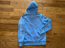 Carhartt Hoodie with sleeve print Women  s Size Medium Relaxed fit workwear
