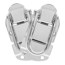 2pcs Zinc Alloy Self Locking Buckle Latch For Wooden Boxes Jewelry Chest