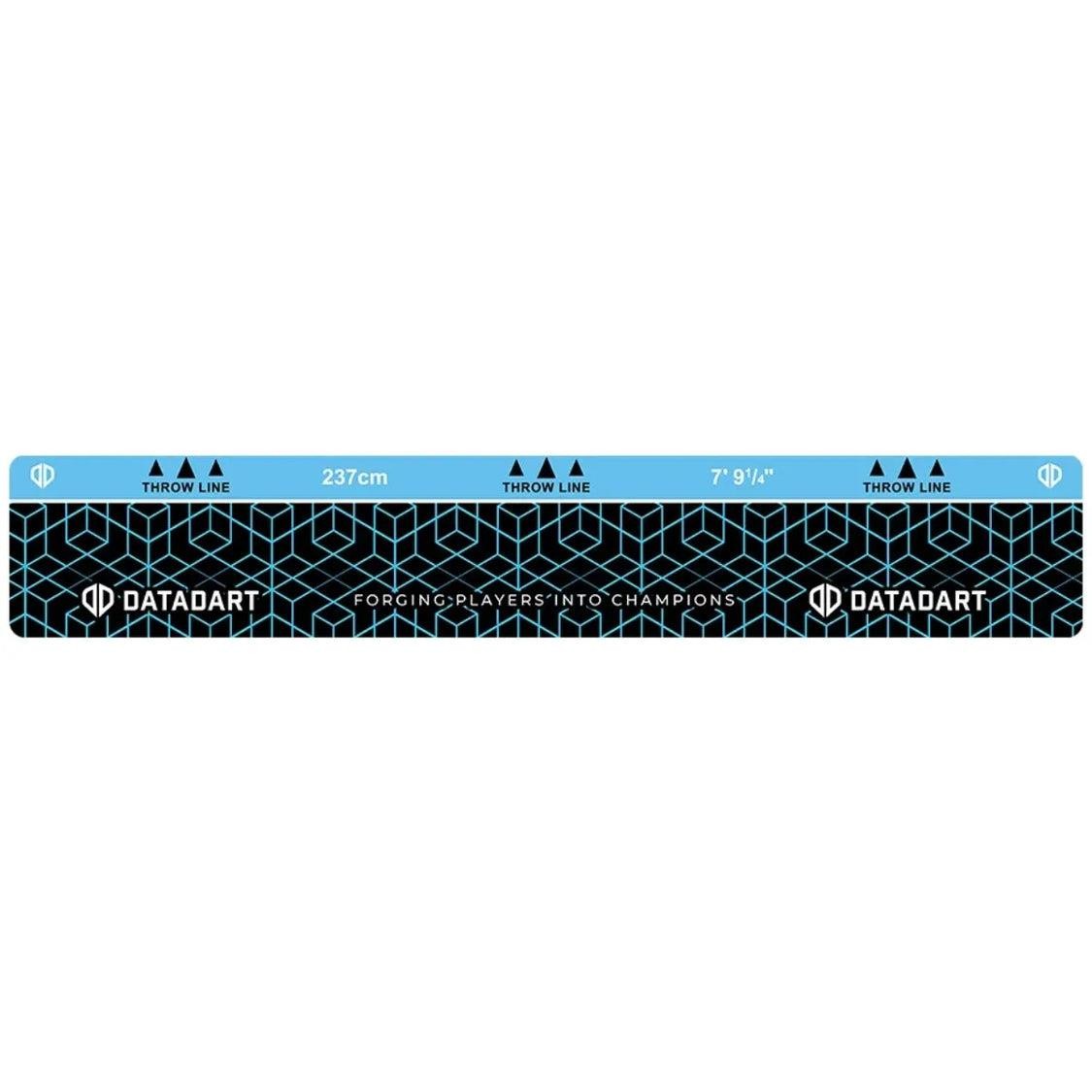 Datadart Oche Throw Line - Blue Geo