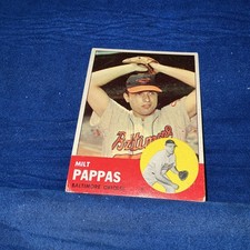 1963 Topps Milt Papas Baltimore Orioles Pitcher #358