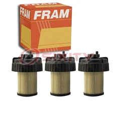 3 pc FRAM PS7358 Fuel Water Separator Filters for SDF44 PL10193 PF4719 ms