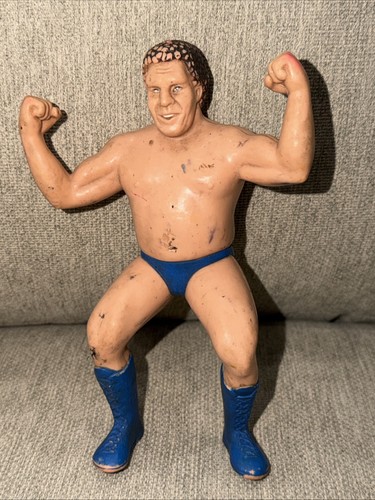 Vtg WWF LJN  Titan Sports Wrestling 8 Figure 1986 ...
