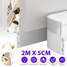2M Draft Excluder for Doors Self Adhesive Door Draft Excluder Draught Excluder
